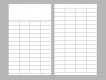 Book Cards - No text - 4 col.