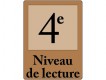 Étiquettes de classification - Niveau de lecture 4/Reading Level 4