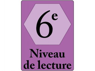 Étiquettes de classification - Niveau de lecture 6/Reading Level 6
