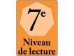 Étiquettes de classification - Niveau de lecture 7/Reading Level 7