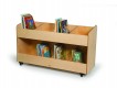 Whitney Brothers Mobile Book Storage Cabinet