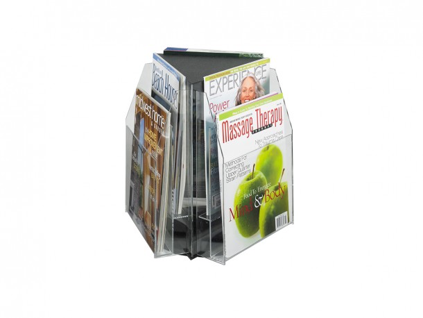Reveal Rotating Magazine Display