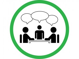 Self-Adhesive Vinyl Sign - Teamwork