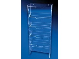 Newspapers Acrylic Wall Holder