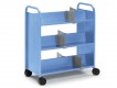 Smith System Booktruck with 6 sloping shelves