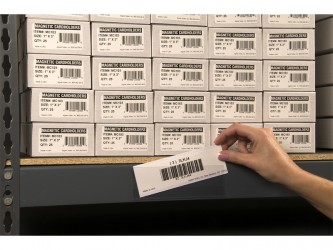 Open-Edge Self-Adhesive Label Holders