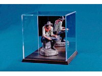 Acrylic Mirrored Presentation Box with Base