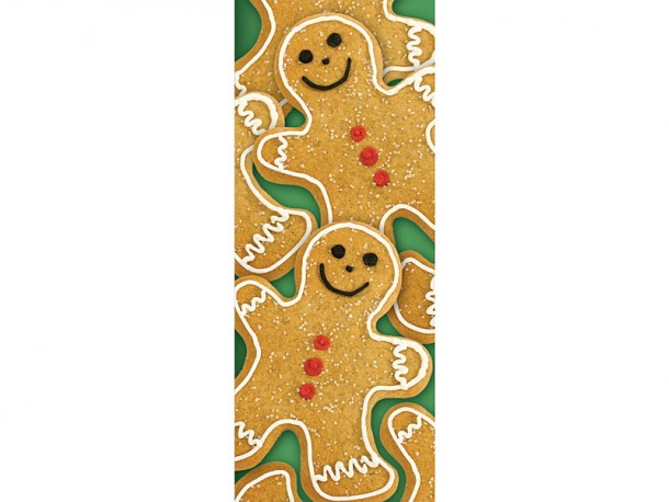 Gingerbread Scratch-and-sniff Bookmarks