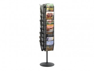 Onyx Rotating Magazine Stand