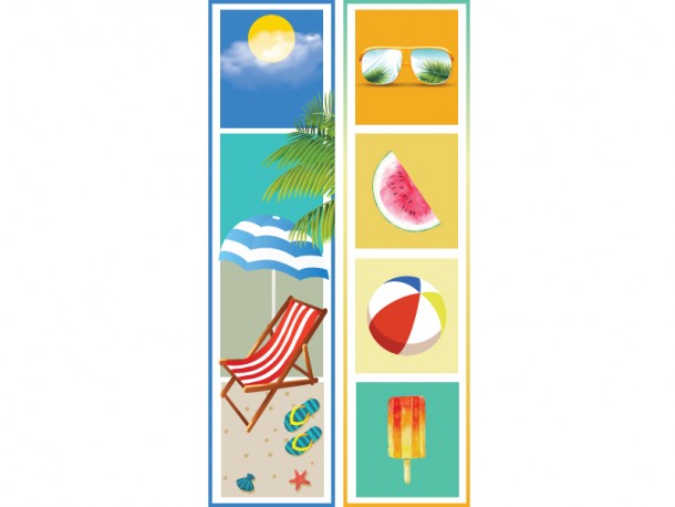 "Summer" Biblio RPL Bookmarks