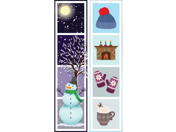 Signets "Hiver" de Biblio RPL