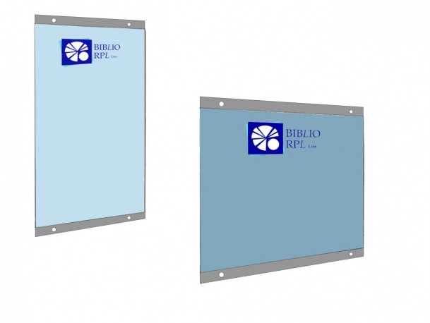 Side Loading Premium Acrylic Sign Holder - Ledger Size