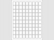 Étiquettes de cotes - 3/4"L x 1"H