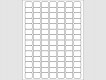 Laser Spine Labels - 1"W x 3/4"H