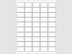 Étiquettes de cotes - 1 1/2"L x 1"H
