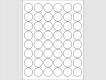 Laser Round Labels - 1 1/5"