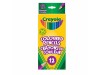 Crayons de couleur en bois de Crayola - Boîte de 12