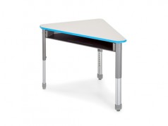 Smith System Interchange Wing Desk - With book box