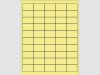 Étiquettes laser de couleur - 1 3/5"L x 1"H
