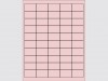 Étiquettes laser de couleur - 1 3/5"L x 1"H