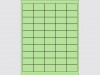 Étiquettes laser de couleur - 1 3/5"L x 1"H