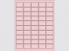 Étiquettes laser de couleur - 1 1/2"L x 1"H
