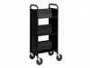 Biofit Mini Booktruck with 3 sloping shelves