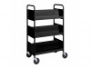 Biofit Booktruck with 6 sloping shelves