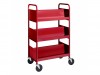 Chariot à 6 tablettes inclinées de Biofit