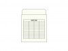 Pochettes "Date de retour" non collantes - Standard - Avec grille