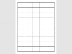 Laser Labels - 1 1/2"W x 1"H