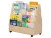 Wood Designs Mobile Double Sided Book Display