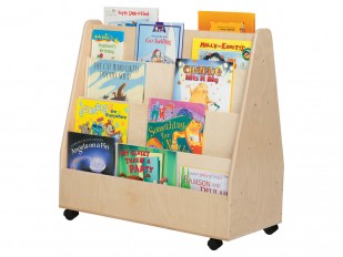 Wood Designs Mobile Double Sided Book Display