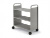 Smith System Booktruck with 3 flat shelves