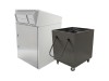 American Book Returns M910 Double Drop Exterior Book Return with Cart