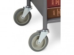emco Library Quiet Replacement Caster - Non-Locking
