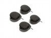 Smith System 4" Booktruck Casters - Non-Locking