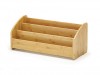 Bamboo Book Display Rack