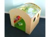 Coussin vert pour le cube de jeu Whitney Plus avec hublots