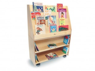 Bibliothèque mobile deluxe de Whitney Brothers
