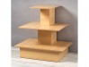 Display Wall Table - Rectangle - Three-Tier