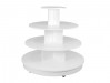 Mobile Display Table - Round - Four-Tier