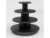 Mobile Display Table - Round - Four-Tier