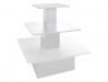 Display Table - Square - Three-Tier