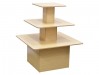 Table de présentation - Carrée - 3 étages
