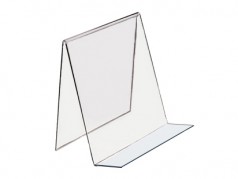 Acrylic Display Easel - No lip