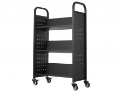 Chariot à 3 tablettes inclinées