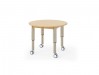 Copernicus Seoras Adjustable Activity Table - Round - With casters