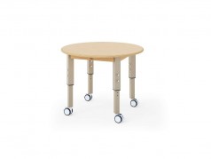 Copernicus Seoras Adjustable Activity Table - Round - With casters