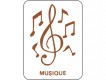 Étiquettes de classification - Musique